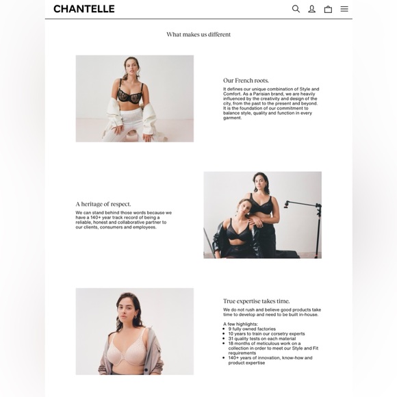 Chantelle 34E balconette - Picture 6 of 6